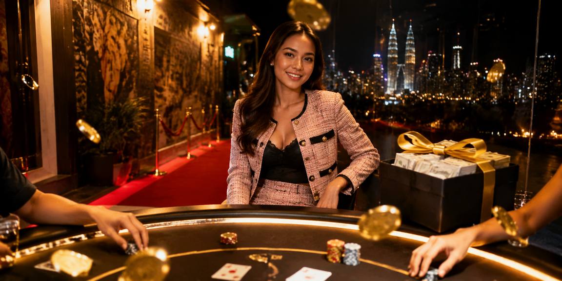 Meja Live Casino dengan Dealer Sebenar